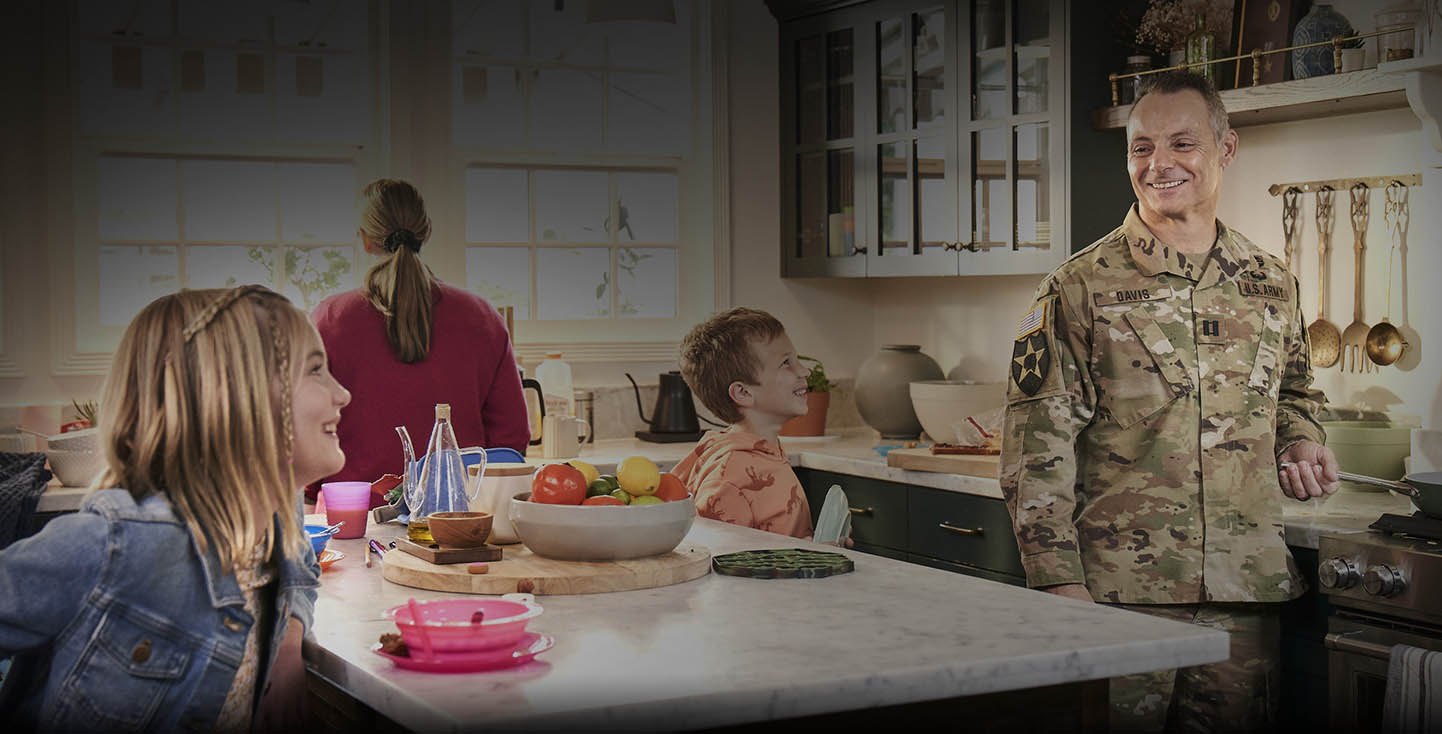 military family reunion